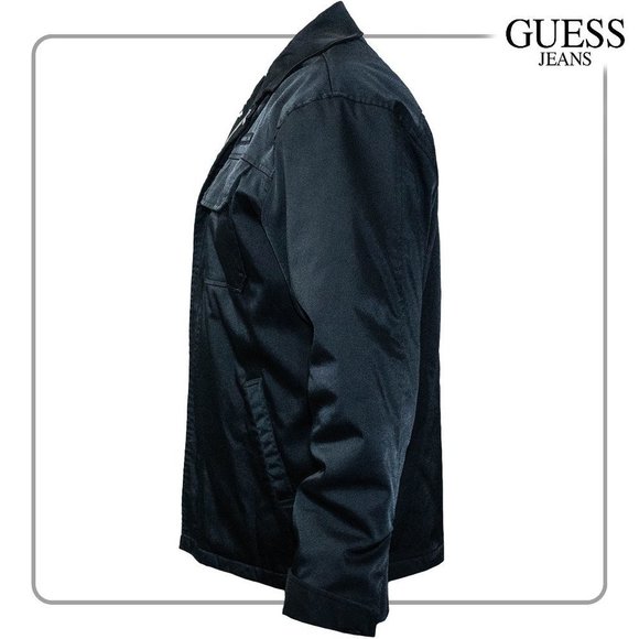 Guess Men's Black Jacket (Size XL) - Picture 2 of 6